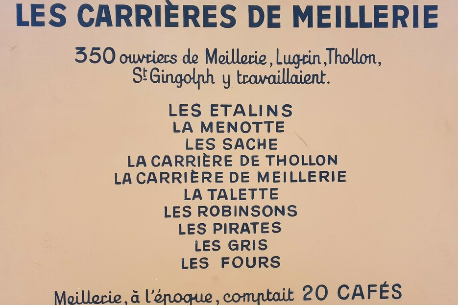 Panneau Carri�res de Meillerie